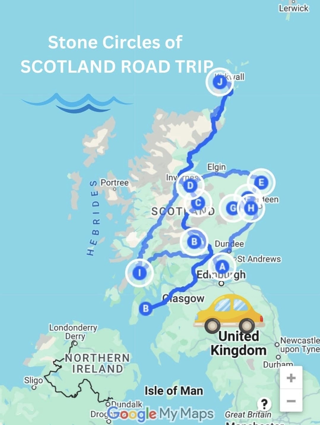 Stone Circles of Scotland Road Trip