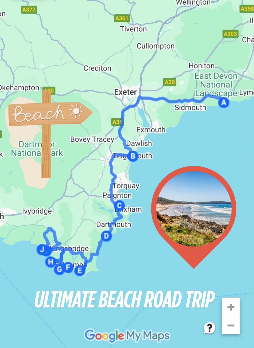 South Devon’s Ultimate Beach Road Trip