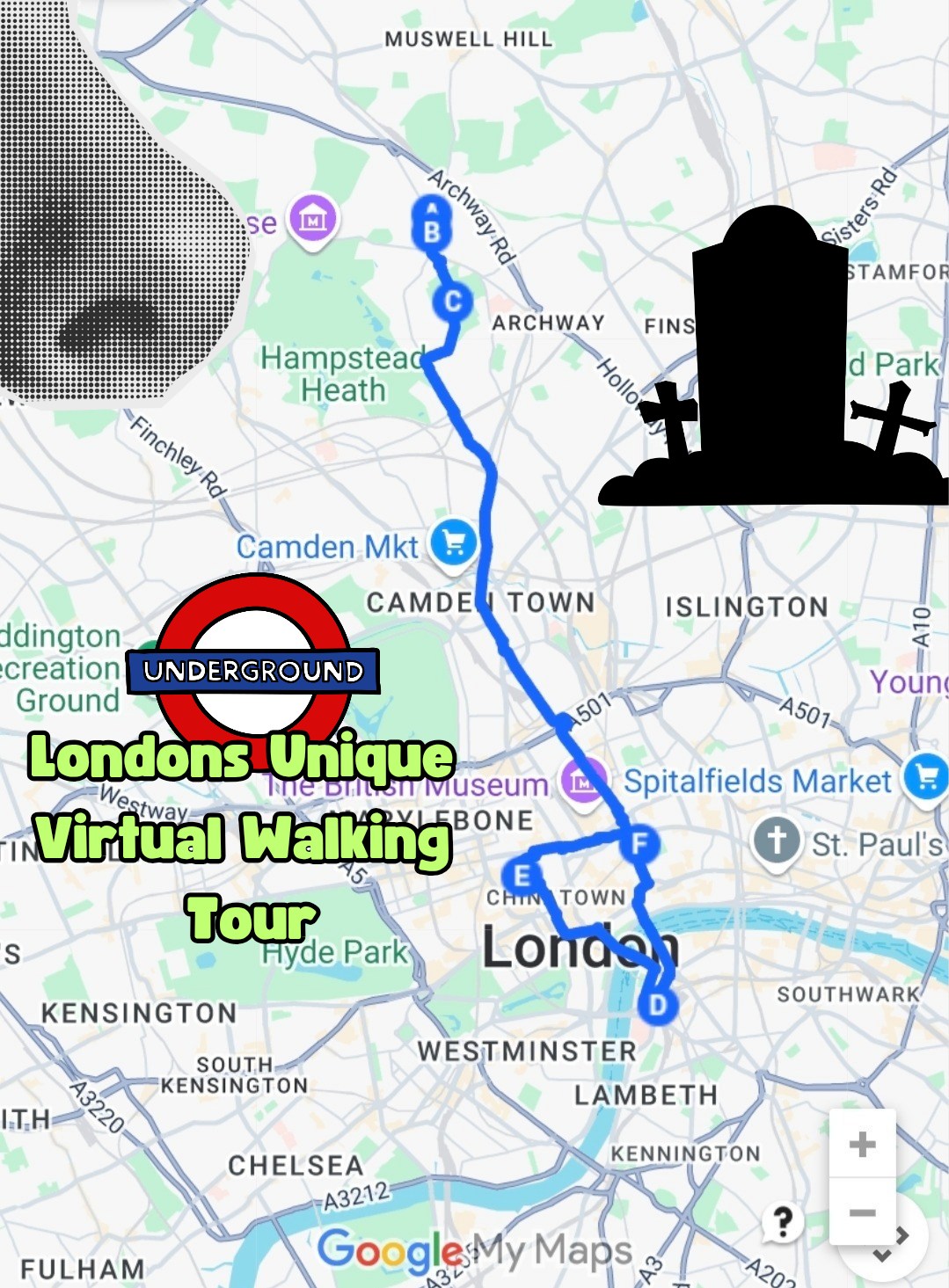 London’s Unique Virtual Walking Tour