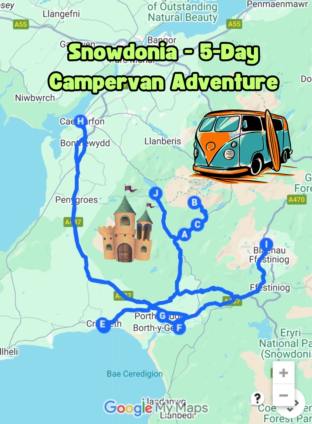 Snowdonia 5 Day Campervan Adventure