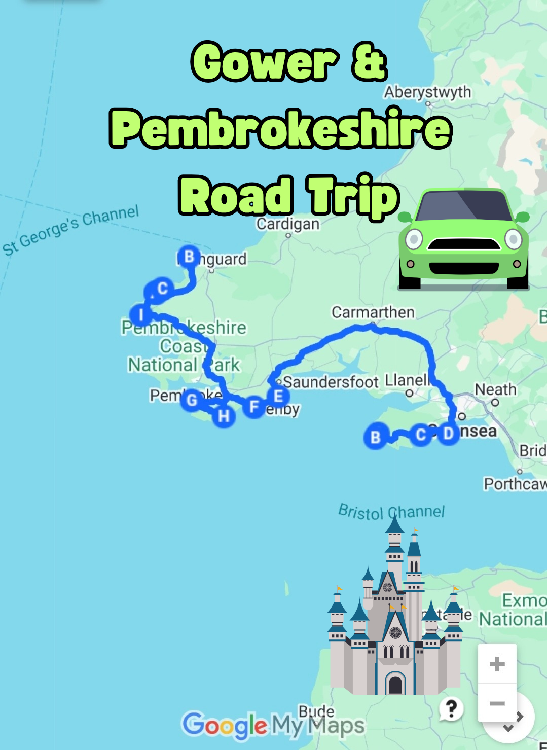 Gower and Pembrokeshire Road Trip