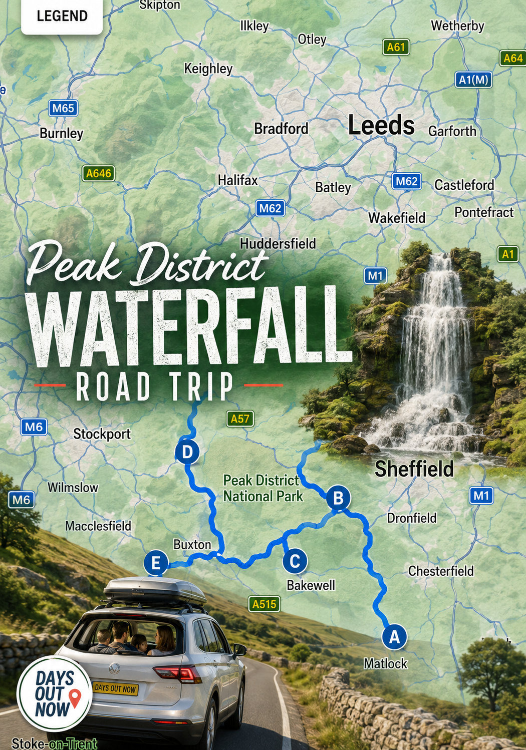 Peak District Waterfall Road Trip 