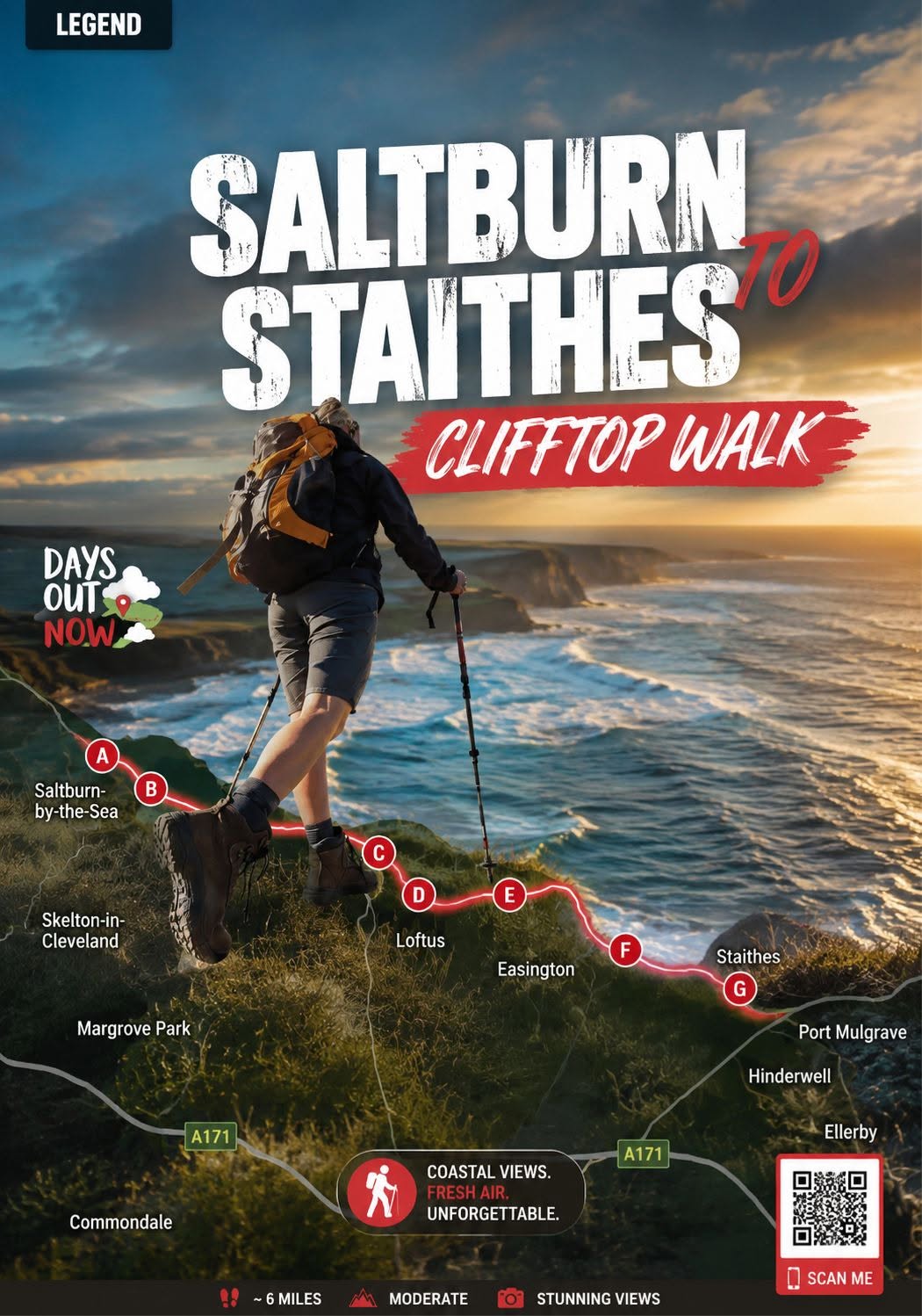 Saltburn to Staithes Walk: The Ultimate Cleveland Way Coastal Adventure