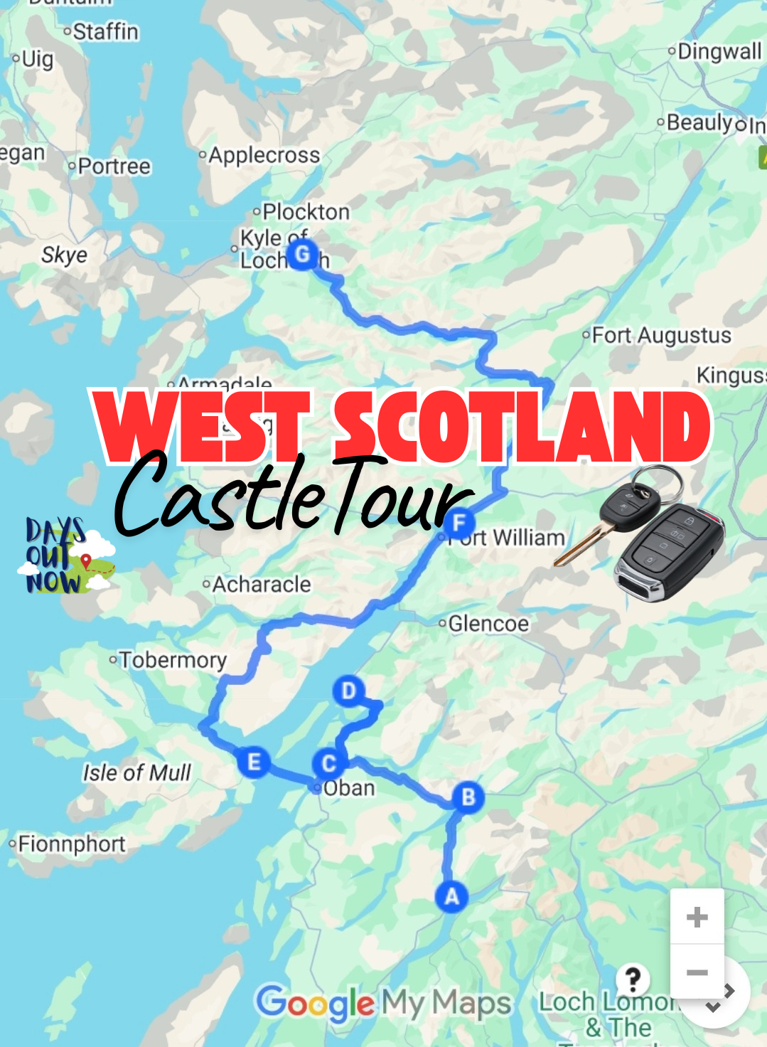 West Scotland Castle Tour