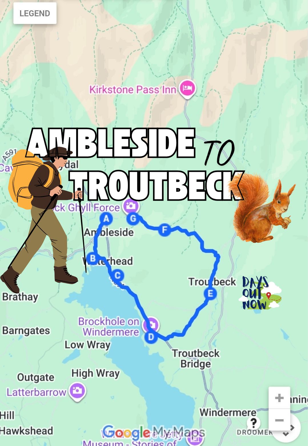 Ambleside to Troutbeck Trek