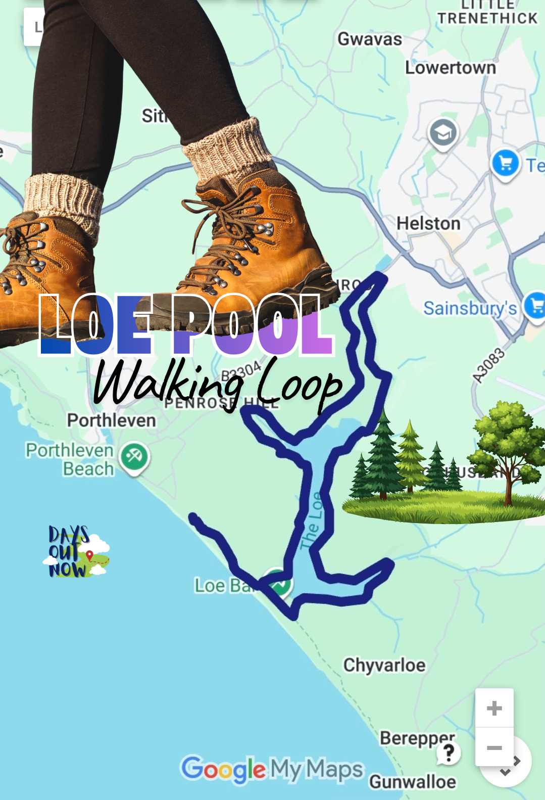 Loe Pool Walking Loop
