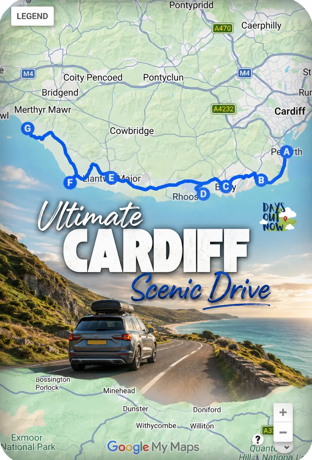 The Ultimate Cardiff Scenic Drive