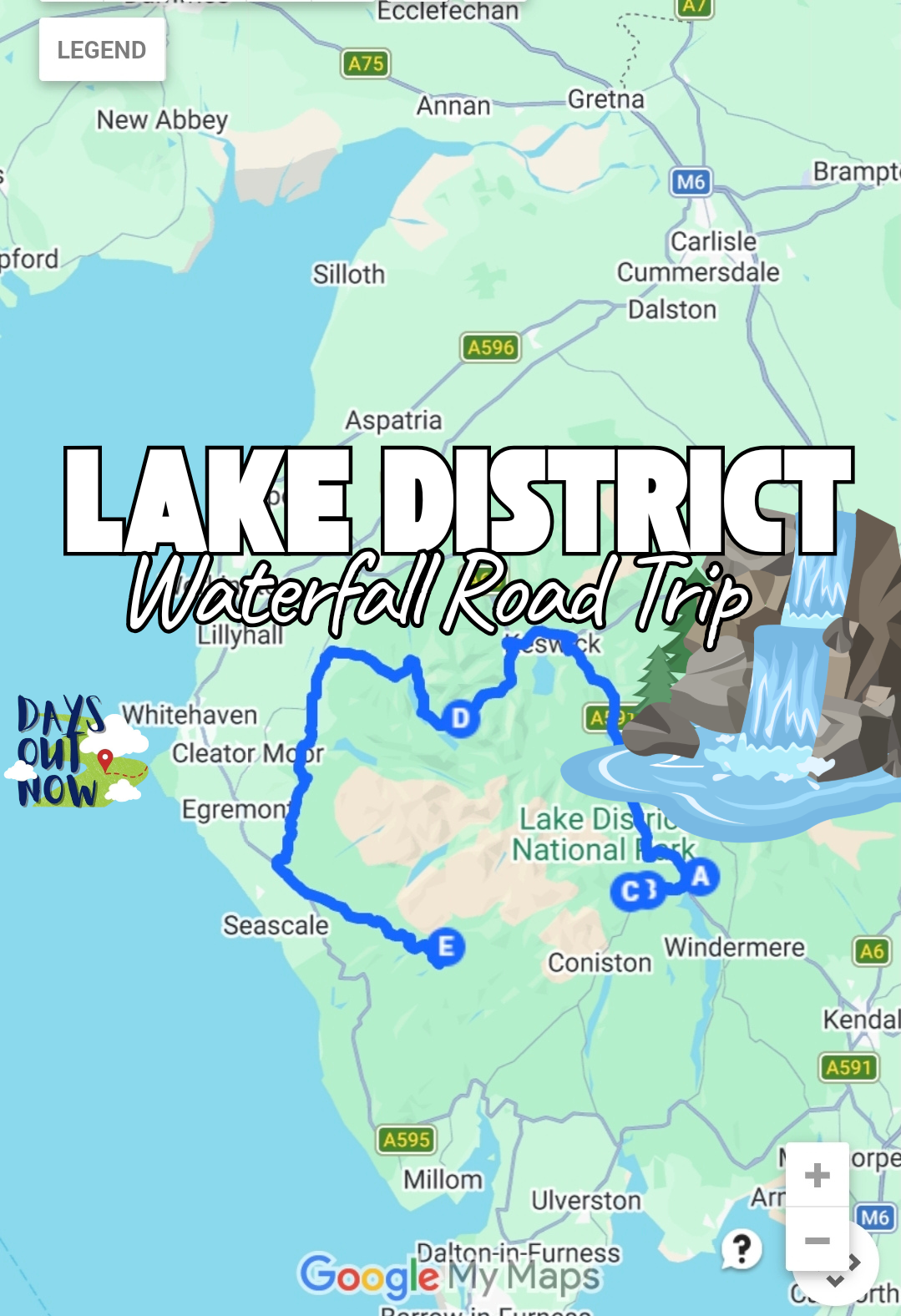 Lake District Waterfall Road Trip