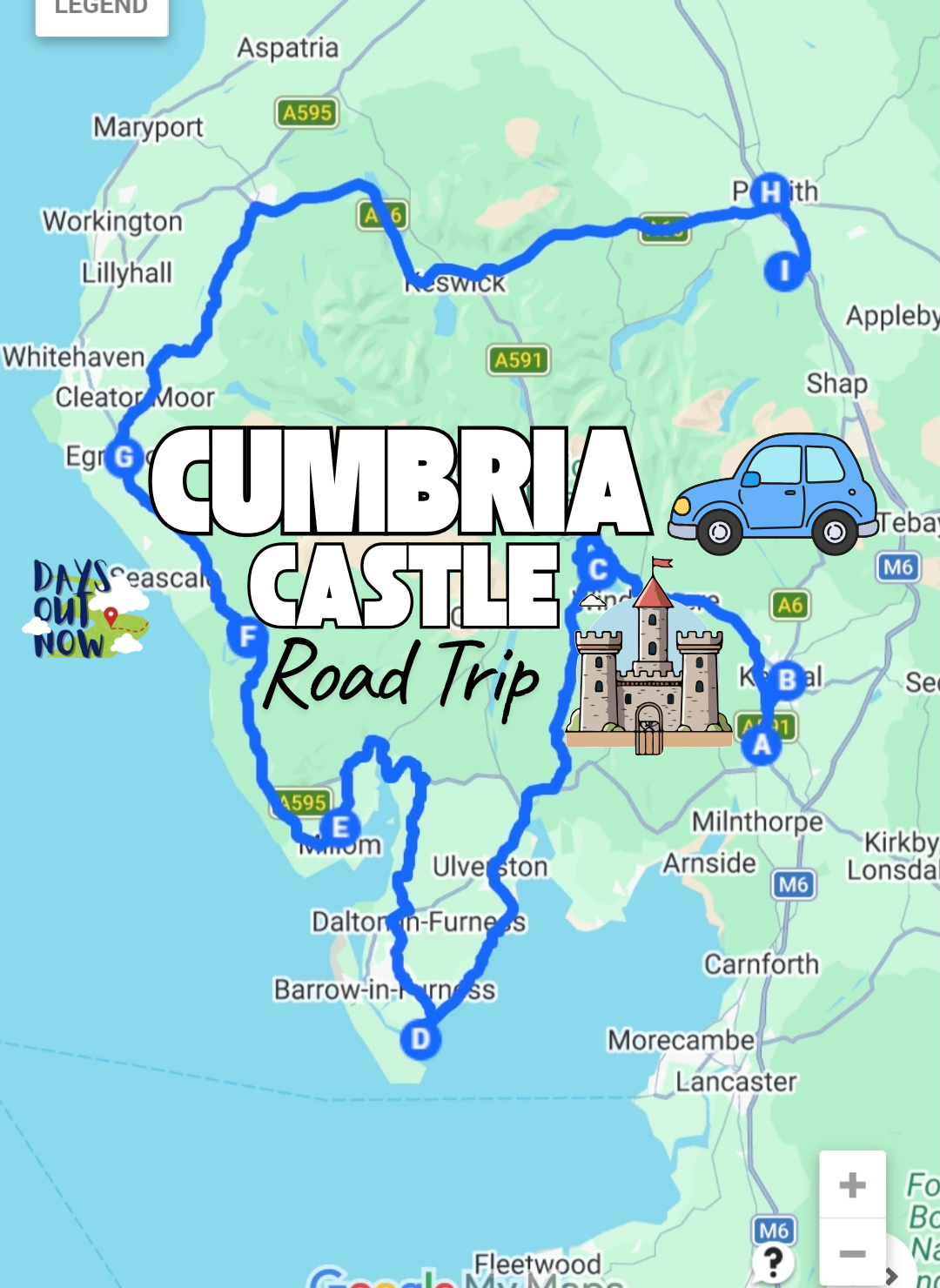 The Cumbria Castle Road Trip
