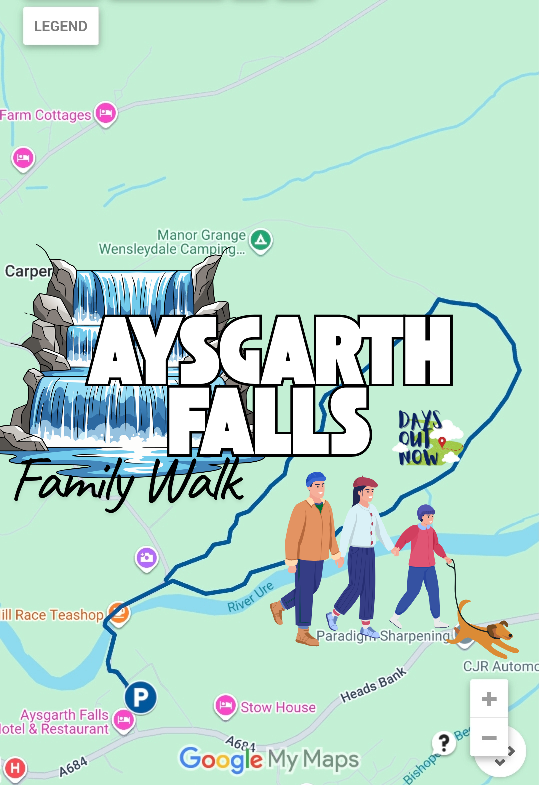 Aysgarth Falls Family Loop