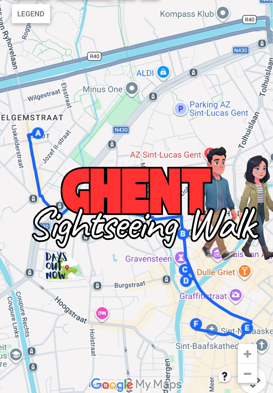 Ghent Sightseeing Walk