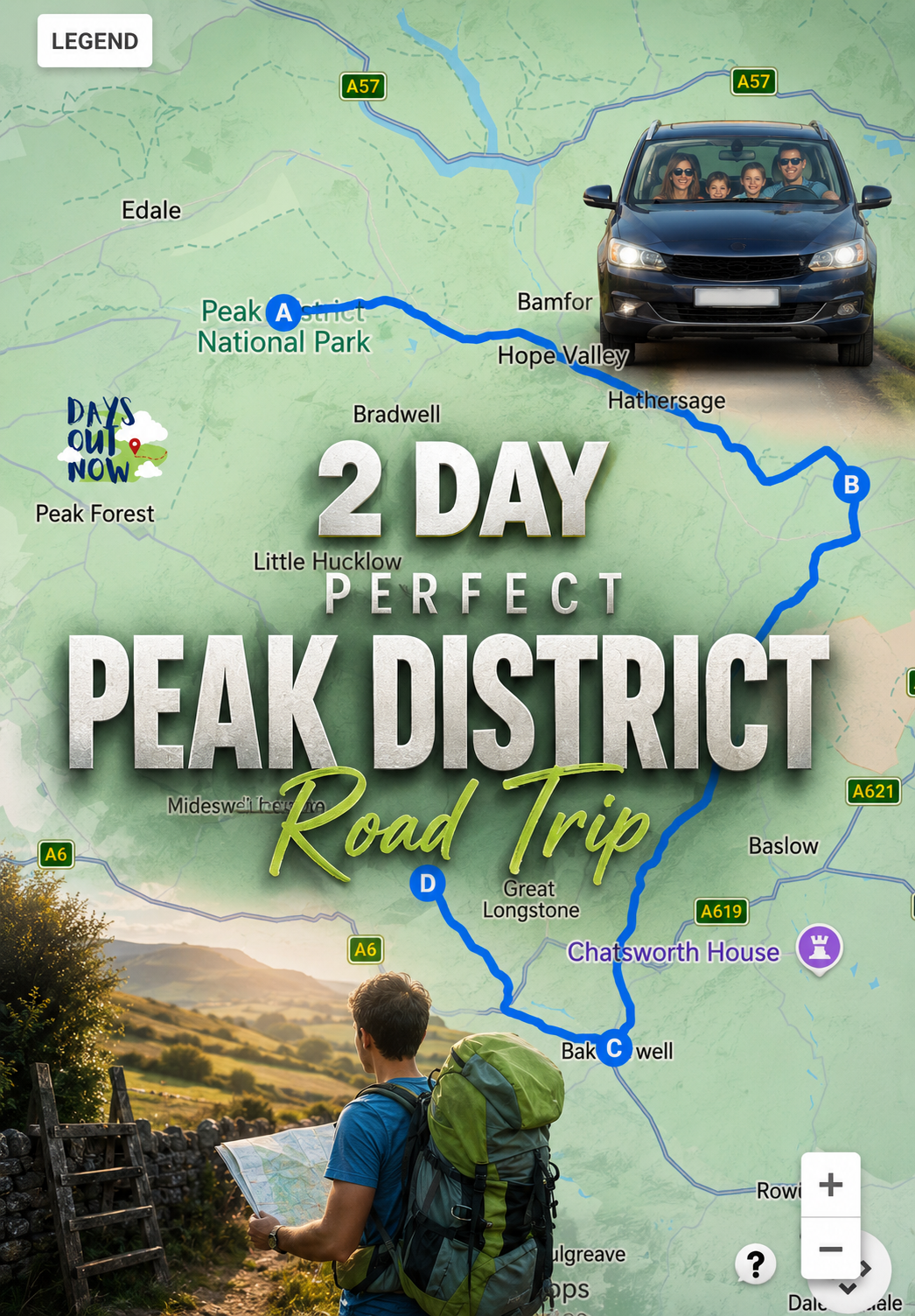 2 Day Perfect Peak District Road Trip