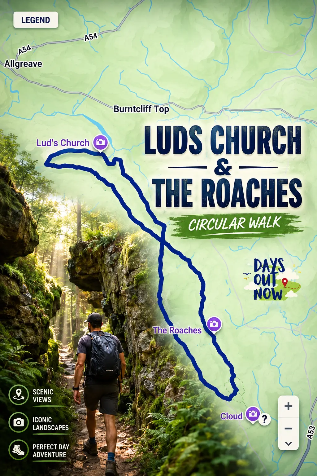 Luds Church & The Roaches Circular Walk