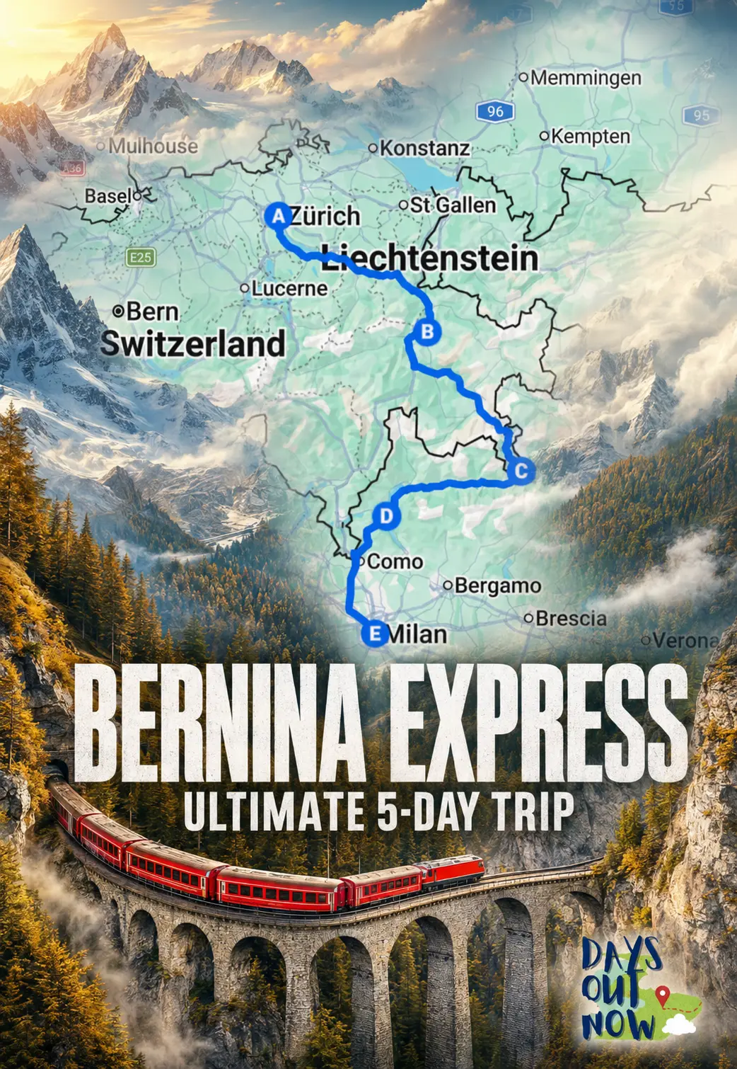 Bernina Express to Lake Como: The Ultimate 5-Day Itinerary