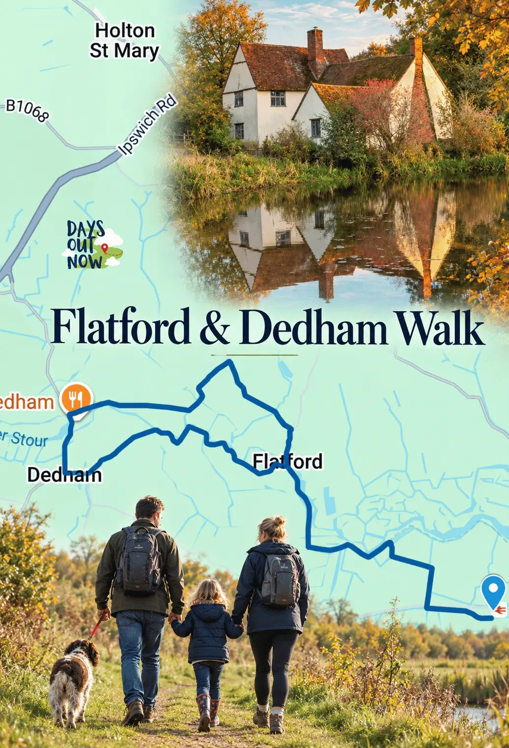 Flatford and Dedham Walk from Manningtree Station